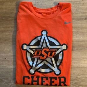 Oklahoma State University Nike Dri-Fit OSU Cowboys Cheer Tshirt